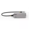 Hub USB-C de 4 portas StarTech.com com saída de vídeo USB-C DP Alt Mode 4K 60Hz - 3x USB-A, 1x USB Type-C, Power Delivery pass-through 100W, USB 3.2 10Gbps, cabo de 30cm, hub USB portátil