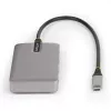Hub USB-C de 4 portas StarTech.com com saída de vídeo USB-C DP Alt Mode 4K 60Hz - 3x USB-A, 1x USB Type-C, Power Delivery pass-through 100W, USB 3.2 10Gbps, cabo de 30cm, hub USB portátil