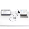 Hub USB-C de 4 portas StarTech.com com saída de vídeo USB-C DP Alt Mode 4K 60Hz - 3x USB-A, 1x USB Type-C, Power Delivery pass-through 100W, USB 3.2 10Gbps, cabo de 30cm, hub USB portátil
