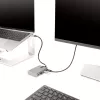 Hub USB-C de 4 portas StarTech.com com saída de vídeo USB-C DP Alt Mode 4K 60Hz - 3x USB-A, 1x USB Type-C, Power Delivery pass-through 100W, USB 3.2 10Gbps, cabo de 30cm, hub USB portátil