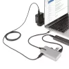 Hub USB-C de 4 portas StarTech.com com saída de vídeo USB-C DP Alt Mode 4K 60Hz - 3x USB-A, 1x USB Type-C, Power Delivery pass-through 100W, USB 3.2 10Gbps, cabo de 30cm, hub USB portátil