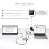 Hub USB-C de 4 portas StarTech.com com saída de vídeo USB-C DP Alt Mode 4K 60Hz - 3x USB-A, 1x USB Type-C, Power Delivery pass-through 100W, USB 3.2 10Gbps, cabo de 30cm, hub USB portátil