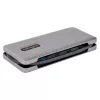 StarTech.com HB31CM1A3CB hub USB-C de 4 portas, 1x USB-A + 3x USB-C, USB 3.2 Gen 2 10 Gbps, alimentado por barramento, cabo envolvente de 25 cm (9,8 polegadas)