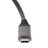 StarTech.com HB31CM1A3CB hub USB-C de 4 portas, 1x USB-A + 3x USB-C, USB 3.2 Gen 2 10 Gbps, alimentado por barramento, cabo envolvente de 25 cm (9,8 polegadas)