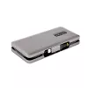 StarTech.com HB31CM4CPD3 hub USB-C de 4 portas, 4x USB-C, USB 3.2 Gen 2 10 Gbps, Power Delivery pass-through de 100 W, cabo de 25 cm (9,8 polegadas)