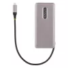 StarTech.com HB31CM4CPD3 hub USB-C de 4 portas, 4x USB-C, USB 3.2 Gen 2 10 Gbps, Power Delivery pass-through de 100 W, cabo de 25 cm (9,8 polegadas)
