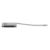 StarTech.com HB31CM4CPD3 hub USB-C de 4 portas, 4x USB-C, USB 3.2 Gen 2 10 Gbps, Power Delivery pass-through de 100 W, cabo de 25 cm (9,8 polegadas)