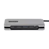 StarTech.com HB31CM4CPD3 hub USB-C de 4 portas, 4x USB-C, USB 3.2 Gen 2 10 Gbps, Power Delivery pass-through de 100 W, cabo de 25 cm (9,8 polegadas)