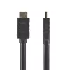 Cabo HDMI 2.0 de 50ft (15m) StarTech.com - cabo HDMI ativo 4K 60Hz - certificado CL2 para instalação em parede - cabo HDMI UHD de alta velocidade longo e robusto - HDR, 18 Gbit/s - cabo macho-macho - Preto