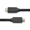 Cabo HDMI 2.0 de 50ft (15m) StarTech.com - cabo HDMI ativo 4K 60Hz - certificado CL2 para instalação em parede - cabo HDMI UHD de alta velocidade longo e robusto - HDR, 18 Gbit/s - cabo macho-macho - Preto