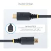 Cabo HDMI de alta velocidade de 30cm (1ft) StarTech.com, 4K 60Hz/1440p 144Hz, HDR10/HDCP 2.2/ARC, 18Gbps, cabo HDMI UHD 2.0 para TV/monitor/ecrã, revestimento TPE