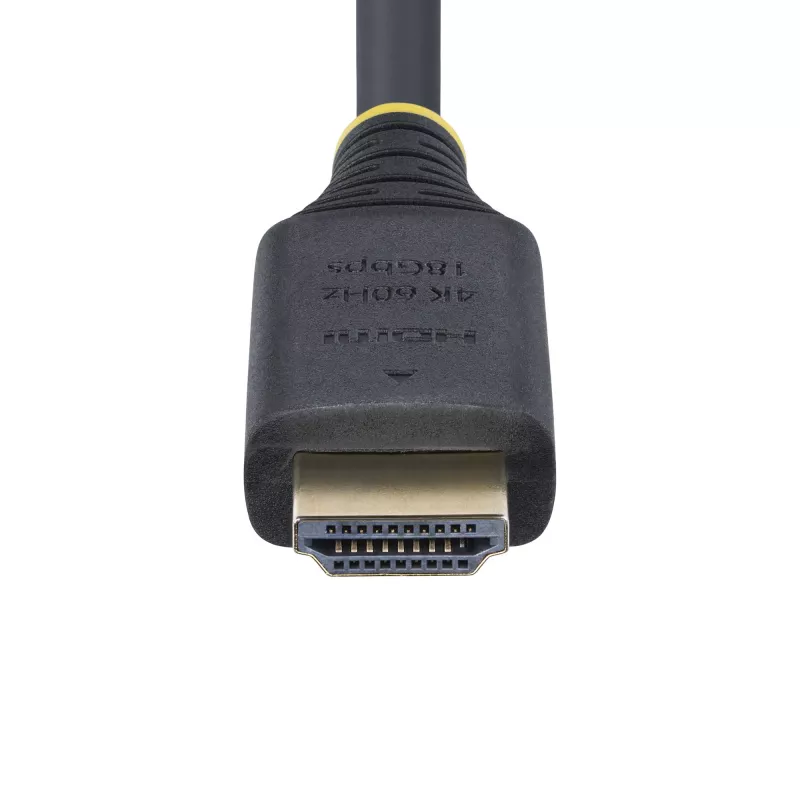 Cabo HDMI de alta velocidade premium certificado de 3m (10ft) StarTech.com, 4K 60Hz/1440p 144Hz, HDR10/HDCP 2.2/ARC, 18Gbps, cabo HDMI UHD 2.0 para TV/monitor/ecrã, revestimento TPE