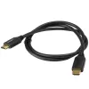 StarTech.com HDMM1MP cabo HDMI 2.0 High Speed Premium certificado com Ethernet de 1 m (3 pés), 4K 60 Hz, HDR, macho-macho, preto