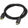 Cabo StarTech.com 2 m HDMI 2.0 Premium certificado com Ethernet – Cabo HDMI Ultra HD 4K-60Hz de alta velocidade HDR10 – Cabo HDMI (macho/macho) – para monitores UHD, televisores, ecrãs