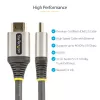 Cabo HDMI 2.0 premium certificado de 5 m StarTech.com – cabo HDMI Ultra HD 4K 60Hz de alta velocidade com Ethernet – HDR10, ARC – cabo de vídeo HDMI UHD – para monitores UHD, televisores, ecrãs – M/M