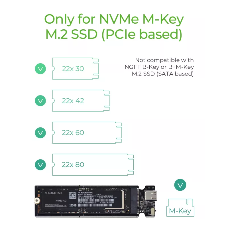 Caixa para SSD ICY BOX IB-1817Ma-C31 Prateado M.2
