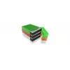 ICY BOX IB-AC602b-6 Estojo de plástico azul, verde, cinzento, laranja, vermelho, branco