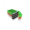 ICY BOX IB-AC602b-6 Estojo de plástico azul, verde, cinzento, laranja, vermelho, branco