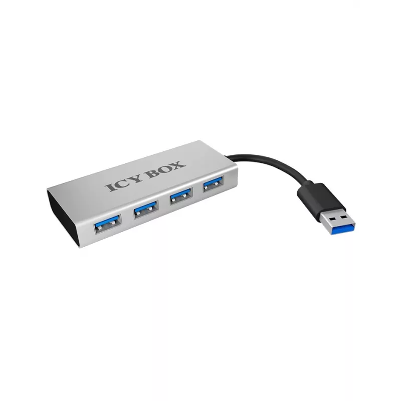 ICY BOX IB-AC6104 USB 3.2 Gen 1 (3.1 Gen 1) Type-A 5000 Mbit/s branco