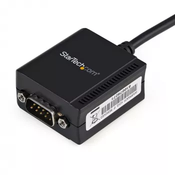 StarTech.com Cabo adaptador USB para série RS232 FTDI de 1 porta com retenção de COM