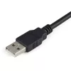 StarTech.com Cabo adaptador USB para série RS232 FTDI de 1 porta com retenção de COM
