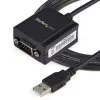 StarTech.com Cabo adaptador USB para série RS232 FTDI de 1 porta com retenção de COM