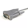 StarTech.com ICUSB232DB25 cabo adaptador de USB 2.0 para série RS232, DB9/DB25, cinzento