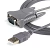 StarTech.com ICUSB232DB25 cabo adaptador de USB 2.0 para série RS232, DB9/DB25, cinzento