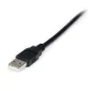 StarTech.com ICUSB232FTN cabo adaptador de USB para série null modem RS232 DB9 DCE de 1 porta, FTDI, USB 2.0, preto