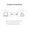 StarTech.com ICUSB232FTN cabo adaptador de USB para série null modem RS232 DB9 DCE de 1 porta, FTDI, USB 2.0, preto
