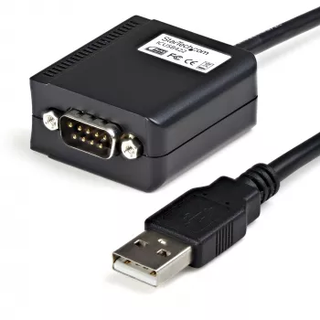 StarTech.com Cabo adaptador série USB RS422/485 profissional de 1,8m de 1 porta com retenção de COM, adaptador USB para RS422 - TAA