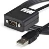 StarTech.com Cabo adaptador série USB RS422/485 profissional de 1,8m de 1 porta com retenção de COM, adaptador USB para RS422 - TAA