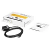 StarTech.com Cabo adaptador série USB RS422/485 profissional de 1,8m de 1 porta com retenção de COM, adaptador USB para RS422 - TAA