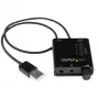StarTech.com Adaptador de áudio estéreo USB placa de som externa com áudio digital SPDIF e microfone estéreo