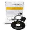 StarTech.com Adaptador de áudio estéreo USB placa de som externa com áudio digital SPDIF e microfone estéreo
