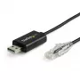 StarTech.com Cabo de consola USB Cisco de 1,8 m – USB para RJ45