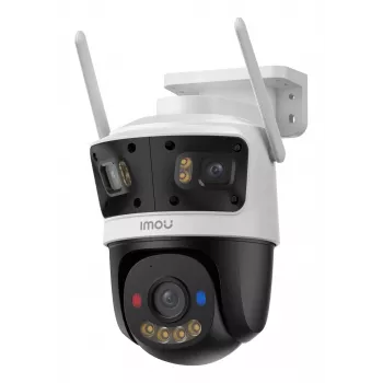 Câmara de vigilância IP IMOU Cruiser Triple IPC-S7UP-11M0WED — 2880×1620, 6 mm, zoom digital 8×, com fio e sem fio, exterior, montagem em teto/parede