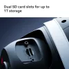 Câmara de vigilância IP IMOU Cruiser Triple IPC-S7UP-11M0WED — 2880×1620, 6 mm, zoom digital 8×, com fio e sem fio, exterior, montagem em teto/parede