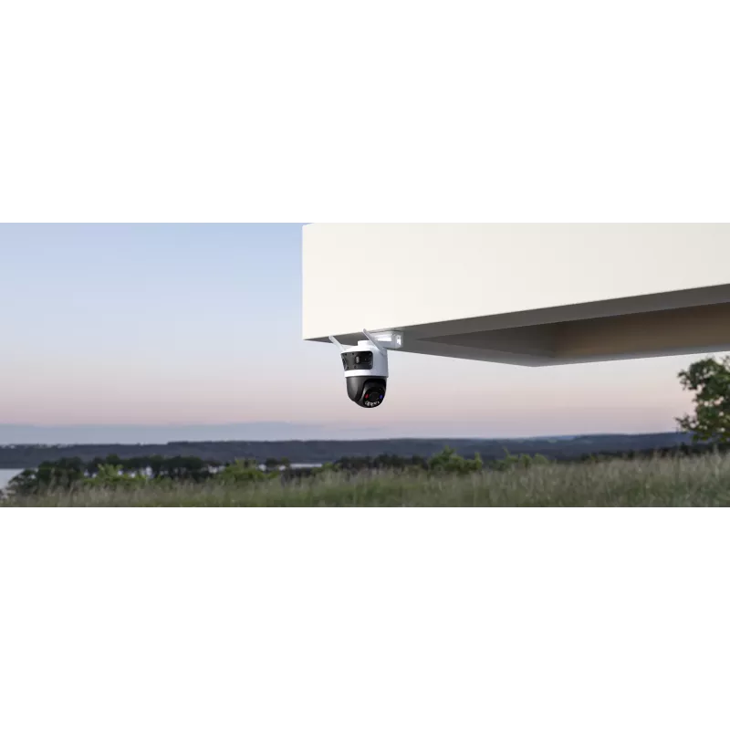Câmara de vigilância IP IMOU Cruiser Triple IPC-S7UP-11M0WED — 2880×1620, 6 mm, zoom digital 8×, com fio e sem fio, exterior, montagem em teto/parede