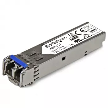 StarTech.com Módulo transceptor SFP compatível com HP J4859C - 1000BASE-LX ~ Módulo SFP compatível com HPE J4859C - 1000BASE-LX - transceptor de fibra ótica monomodo/multimodo 1GbE - 1GE Gigabit Ethernet SFP - LC 10km - 1310nm - DDM HPE 1400, 1700, 1820