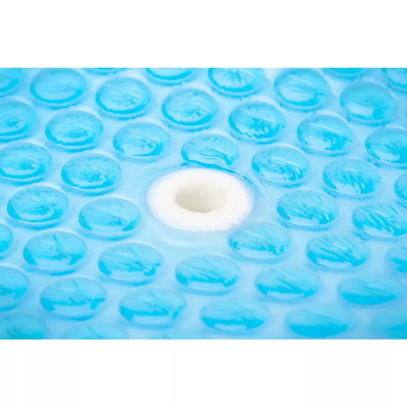 Kensington Almofada de assento Premium Cool-Gel, almofada de assento, espuma com memória, cadeira, preto, cor única, fecho de correr