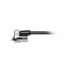 Kensington MICROSAVER 2.0 MK FECHO PARA PORTÁTIL, chave, aço, preto, prateado