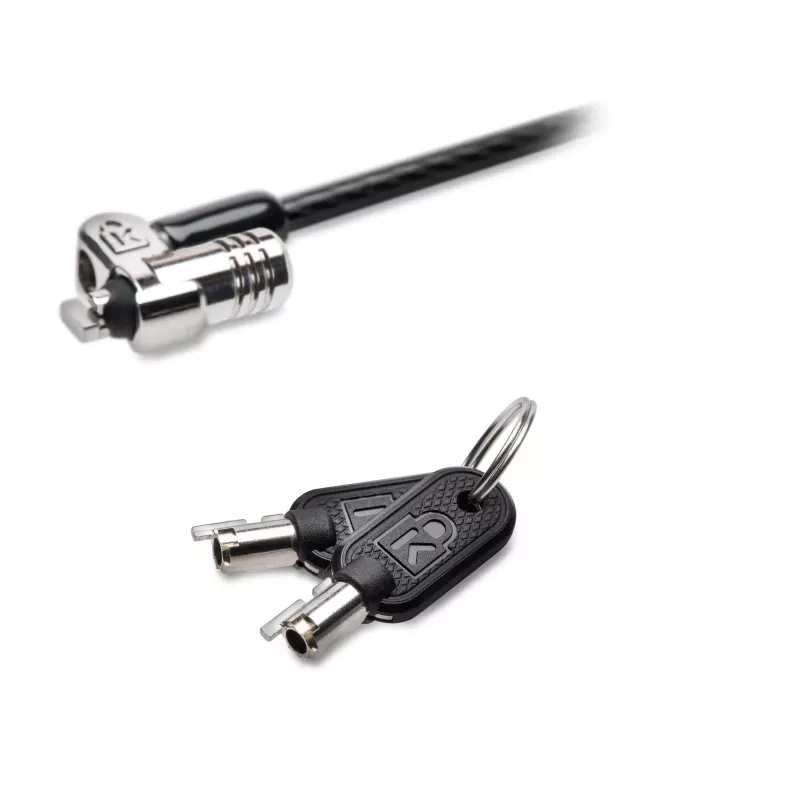 Kensington MICROSAVER 2.0 MK FECHO PARA PORTÁTIL, chave, aço, preto, prateado
