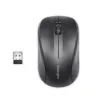 Kensington Rato sem fios ValuMouse, ambidestro, ótico, RF sem fios, 1000 DPI, preto