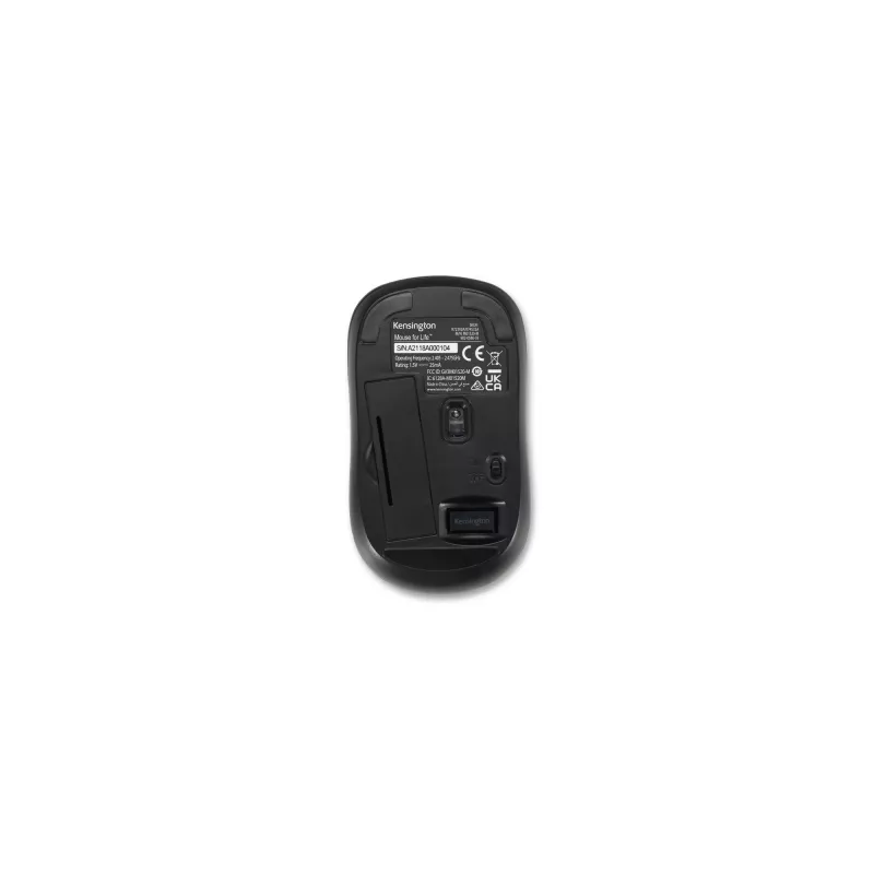 Kensington Rato sem fios ValuMouse, ambidestro, ótico, RF sem fios, 1000 DPI, preto
