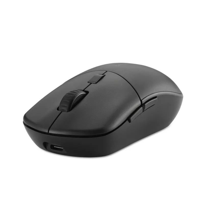 Kensington MY430 EQ rato recarregável, ambidestro, ótico, RF sem fios + Bluetooth, 2400 DPI, preto