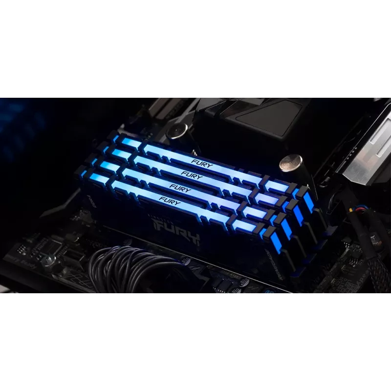 Kingston Technology FURY 16GB 3600MT/s DDR4 CL16 DIMM (Kit de 2) Renegade RGB