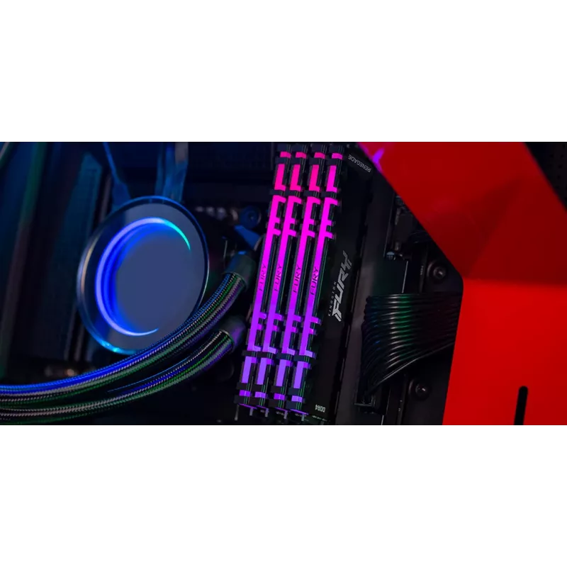 Kingston Technology FURY 16GB 3600MT/s DDR4 CL16 DIMM (Kit de 2) Renegade RGB