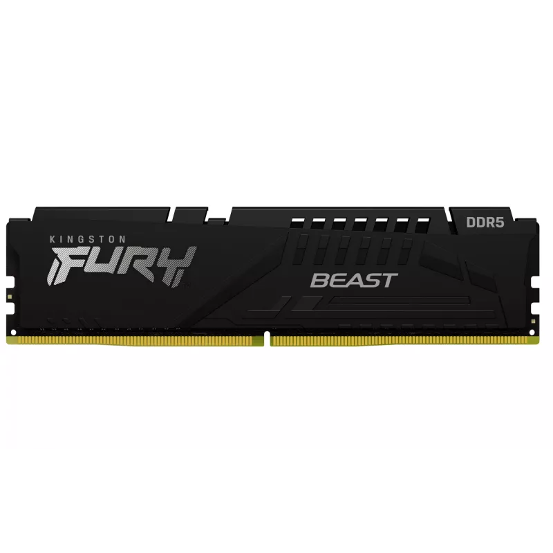 Kingston Technology FURY Beast 64GB 5600MT/s DDR5 CL36 DIMM (Kit de 2) preto
