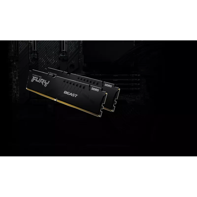 Kingston Technology FURY Beast 32 GB 6000 MT/s DDR5 CL36 DIMM preto